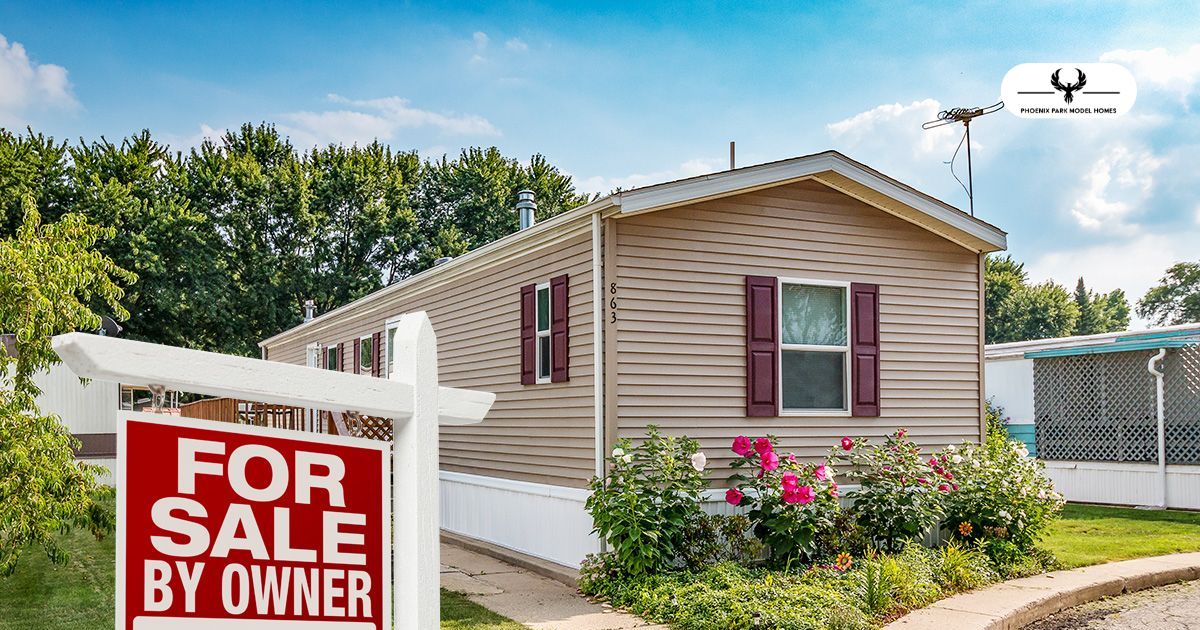 A park model home for sale by owner