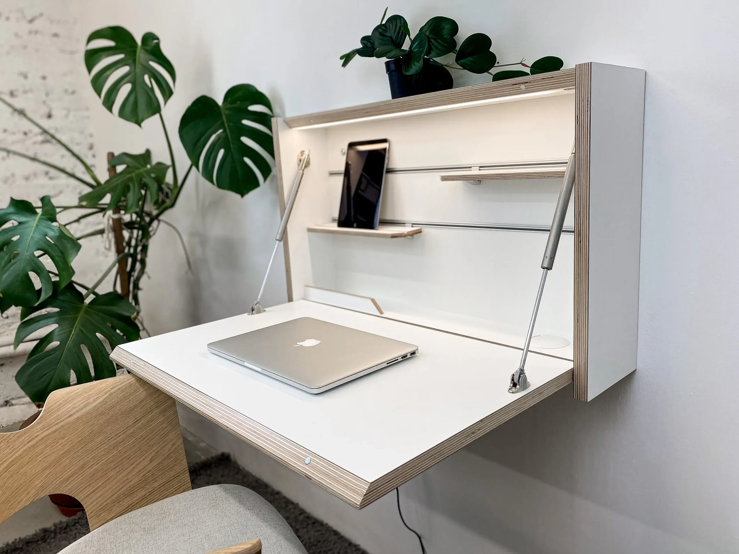 foldable wallmount desk
