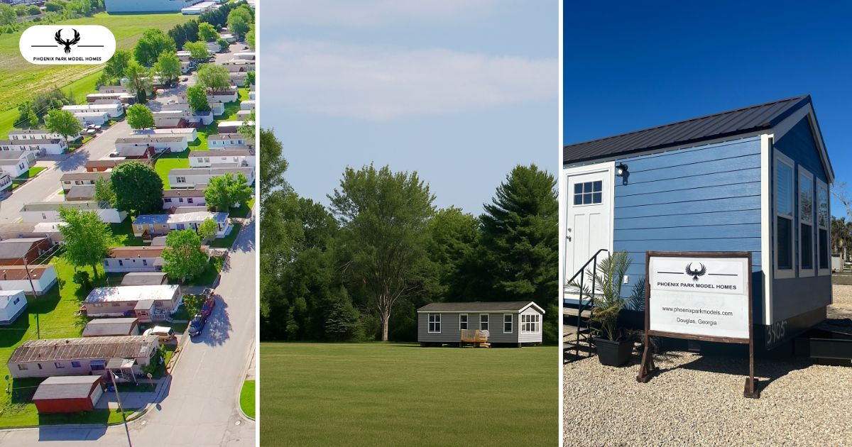 rv parks vs leasing vs own land to place park model - blog banner
