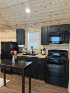 Kitchen from Phoenix's one of the Park Models 