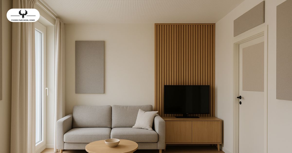 sound proofing for a park model