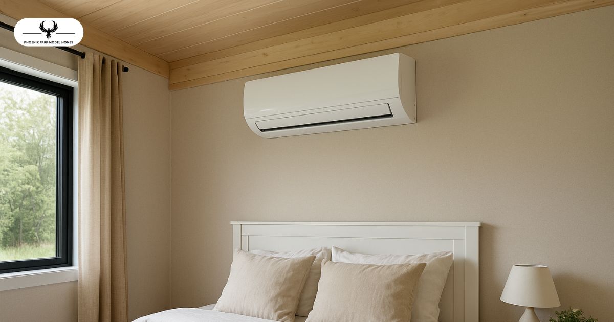 mini split ac in park model