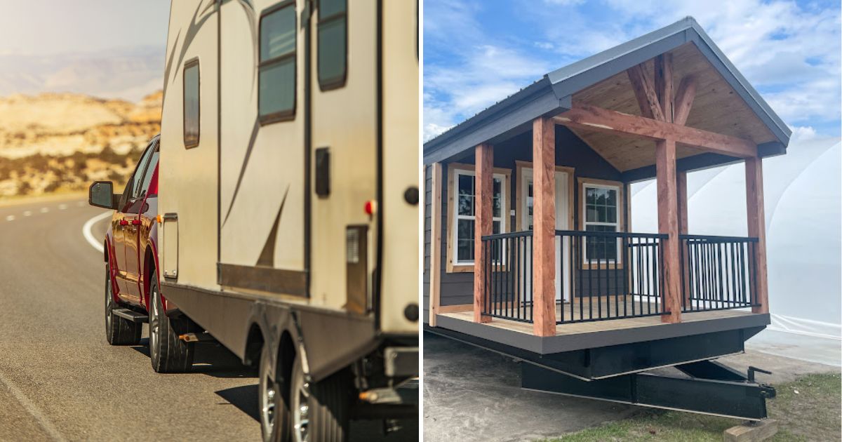 park model vs destination trailer