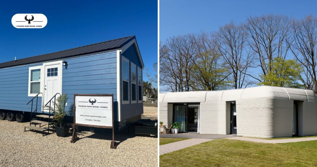 Park model vs 3D Printed Homes