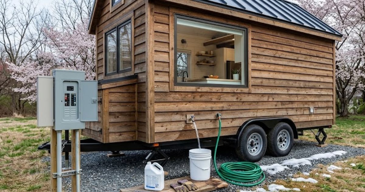 de-winterize park model