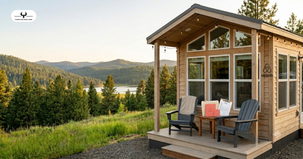 park model home as airbnb