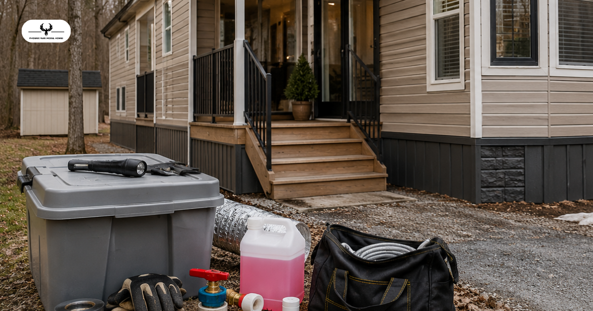 protecting park model home when away