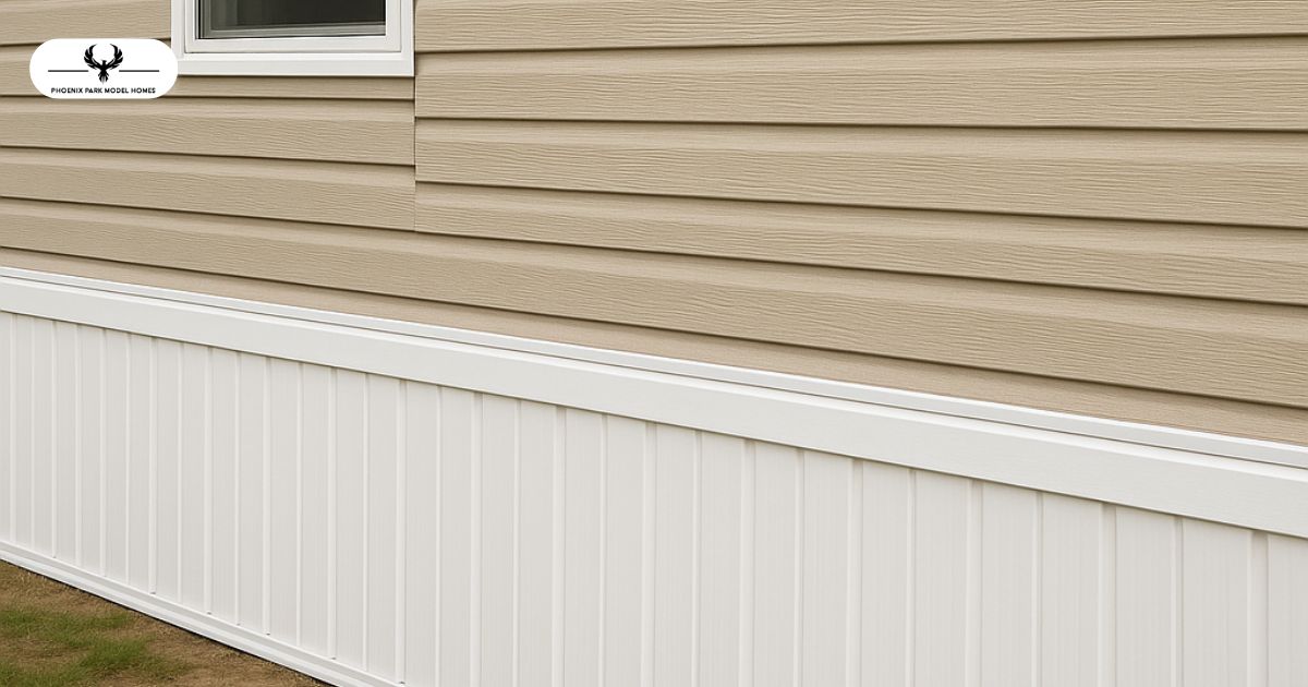 skirting options for park model homes