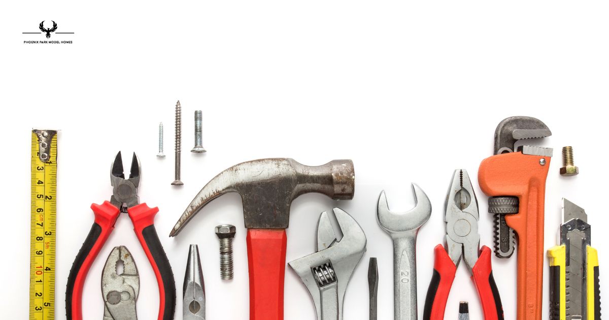 essential tools to keep in a park model maintenance kit